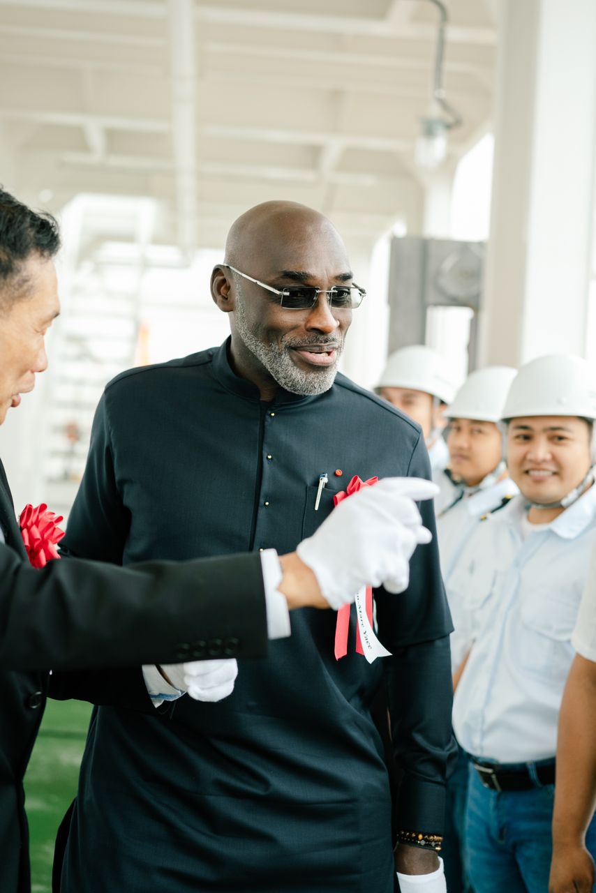 Cérémonie de nomination et de livraison du Côte d'ivoire express, un navire d'excellence qui s’ajoute a la flotte de la compagnie fruitiere - photo 6